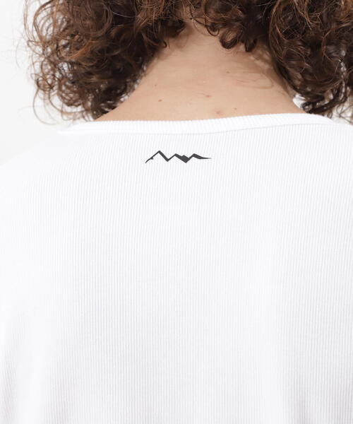 MANASTASH（マナスタッシュ）の「MANASTASH/マナスタッシュ/ RIB S/S TEES(2P)（Tシャツ/カットソー・メンズ・その他24/ブラック/ホワイト・M/L/XL/S）」の14枚目の写真