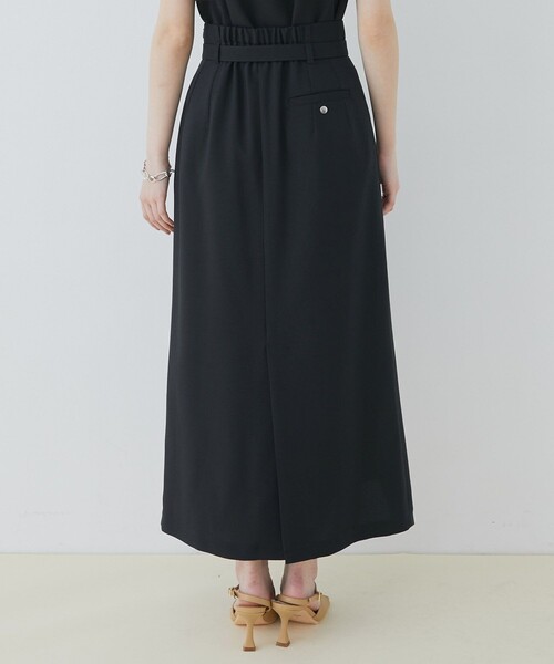 再入荷なし！】ACETATEラップスカート｜細見え/ウォッシャブル