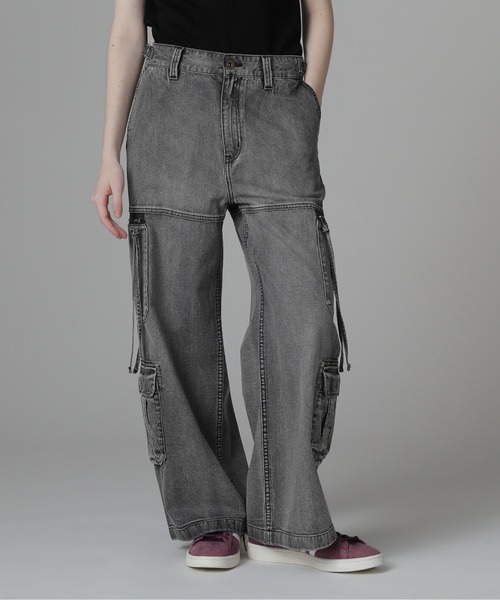 【AVIREX】W POCKET DENIM PANTS W POCKET DENIM PANTS/ダブルポケットデニムパンツ（デニム