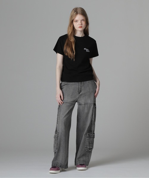 AVIREX（アヴィレックス）の「W POCKET DENIM PANTS/ダブルポケットデニムパンツ（デニムパンツ・レディース・ブルー系その他/ブラック/グリーン・M/S）」の15枚目の写真