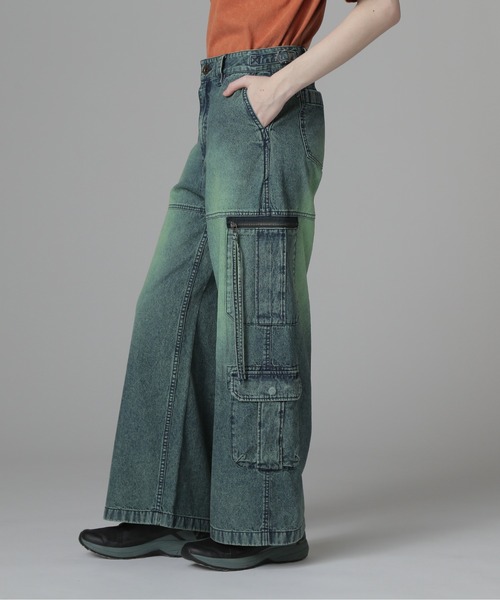 国内発送【AVIREX】ダブルポケットデニムパンツ W POCKET DENIM PANTS/ダブルポケットデニムパンツ（デニム