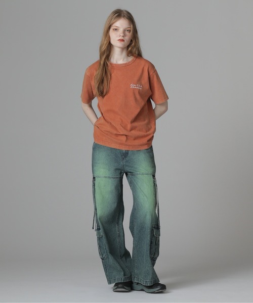 国内発送☆AVIREX☆W POCKET DENIM PANTS W POCKET DENIM PANTS/ダブルポケットデニムパンツ（デニム
