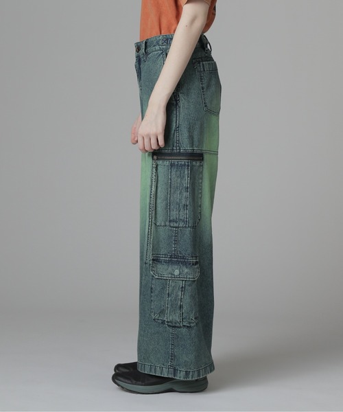 国内発送☆AVIREX☆W POCKET DENIM PANTS W POCKET DENIM PANTS/ダブルポケットデニムパンツ（デニム
