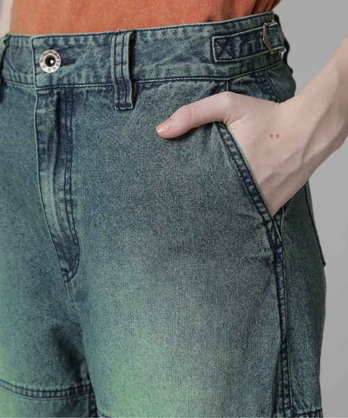 国内発送☆AVIREX☆W POCKET DENIM PANTS W POCKET DENIM PANTS/ダブルポケットデニムパンツ（デニム