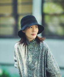 YOKOI BERET（ヨコイベレー）の「【日本製】HIMARI（ひまり）たためる麻混 クロッシェ（ハット）」