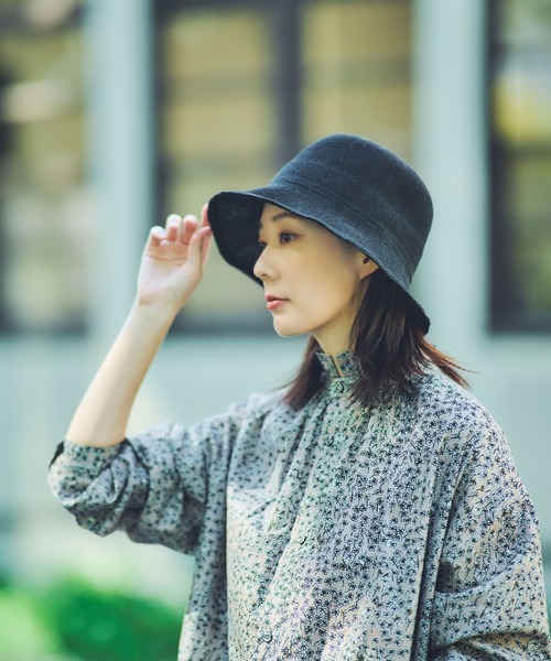 日本製】HIMARI（ひまり）たためる麻混 クロッシェ（ハット