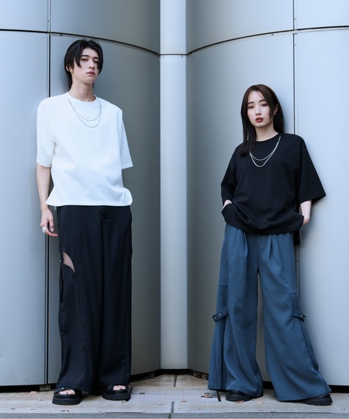 リノ ハン 2枚セット セール】サイドシアーカットアウトパンツ（その他パンツ