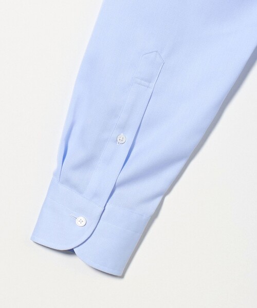 UNITED ARROWS(ユナイテッドアローズ)の「イージーケア AG パナマ イタリアン ボタンダウン シャツ -抗菌防臭・通気性-(ビジネスシャツ・メンズ・ライトブルー/ホワイト/イエロー・38cm/39cm/41cm/40cm)」の7枚目の写真