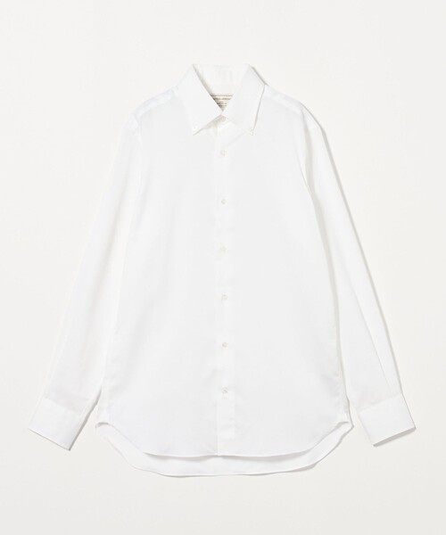 UNITED ARROWS(ユナイテッドアローズ)の「イージーケア AG パナマ イタリアン ボタンダウン シャツ -抗菌防臭・通気性-(ビジネスシャツ・メンズ・ライトブルー/ホワイト/イエロー・38cm/39cm/41cm/40cm)」の10枚目の写真