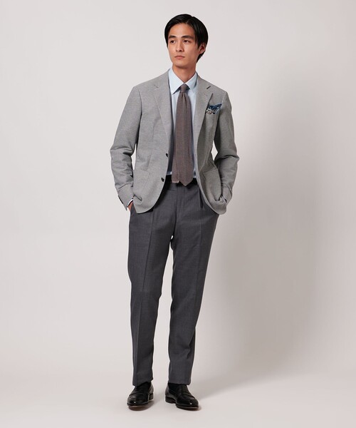 UNITED ARROWS(ユナイテッドアローズ)の「イージーケア AG パナマ イタリアン ボタンダウン シャツ -抗菌防臭・通気性-(ビジネスシャツ・メンズ・ライトブルー/ホワイト/イエロー・38cm/39cm/41cm/40cm)」の21枚目の写真
