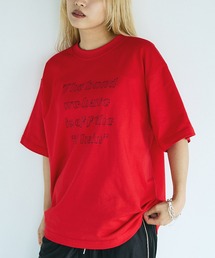NOMINE | 【ユニセックス】刺繍 ロゴ Tシャツ(Tシャツ/カットソー)