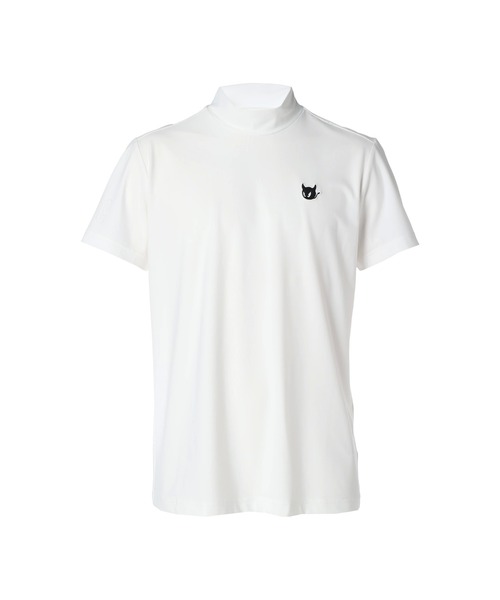 セール】MENS EUROJERSEYパンチング 半袖モックネック（Tシャツ