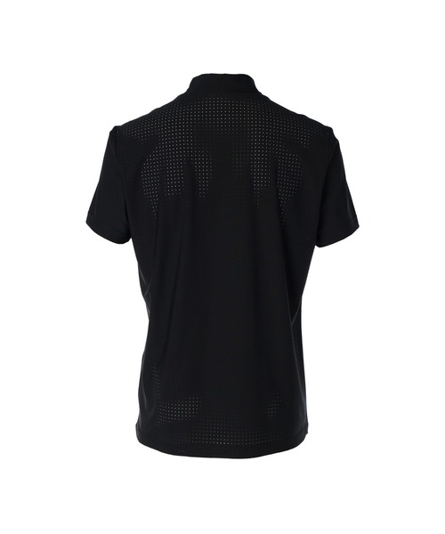 最も 割引 セール】MENS EUROJERSEYパンチング 半袖モックネック（Tシャツ レディースウェア