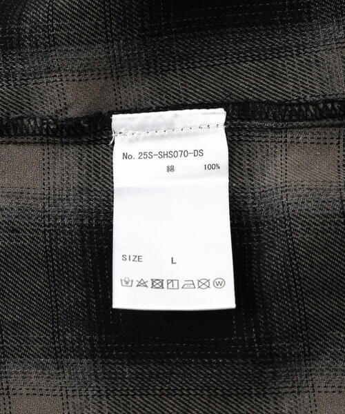 DANKE SCHON(ダンケシェーン)の「DankeSchon/ダンケシェーン/OMBRE CHECK DAMEGE S/S SHIRTS(シャツ/ブラウス・メンズ・ブラック/ブルー/レッド・M/L)」の22枚目の写真