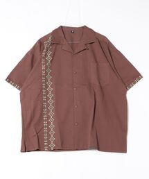 チャイハネ | 【チャイハネ】アジーンMEN'S刺繍シャツ(シャツ/ブラウス)