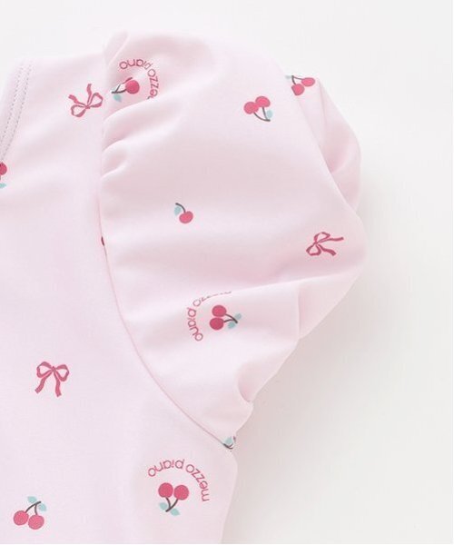 メゾピアノ M/150 Tシャツ×チェリー総柄ワンピース×パンツ 水着3点セット メゾピアノ M/150 Tシャツ×チェリー総柄ワンピース×パンツ 水着3