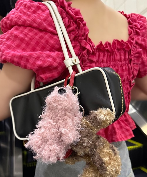 Alley Tokyo(アリートーキョー)の「ギンガムフリフリブラウス(シャツ/ブラウス・レディース・サックスブルー/イエロー/ピンク・F)」の16枚目の写真