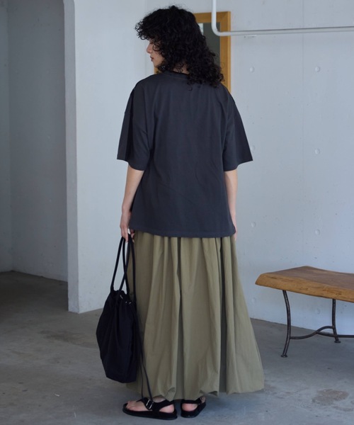 Libra Cue(リブラ キュー)の「レース切り替えカットソー(Tシャツ/カットソー・レディース・ブラック/グレー/ホワイト・FREE)」の17枚目の写真