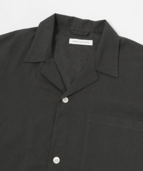 URBAN RESEARCH(アーバンリサーチ)の「『UR TECH DRYLUXE』高機能リネンシャツジャケット(シャツ/ブラウス・メンズ・バーガンディー/スミクロ/ベージュ・MEDIUM/LARGE)」の17枚目の写真