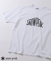 Snow Peak | SNOWPEAK / スノーピーク 別注 ”トラペゾイド” ロゴTシャツ(Tシャツ/カットソー)