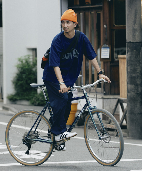 Snow Peak（スノーピーク）の「SNOWPEAK / スノーピーク 別注 ”トラペゾイド” ロゴTシャツ（Tシャツ/カットソー・メンズ・チャコールグレー/ホワイト/ネイビー/イエロー・SMALL/MEDIUM/LARGE）」の11枚目の写真