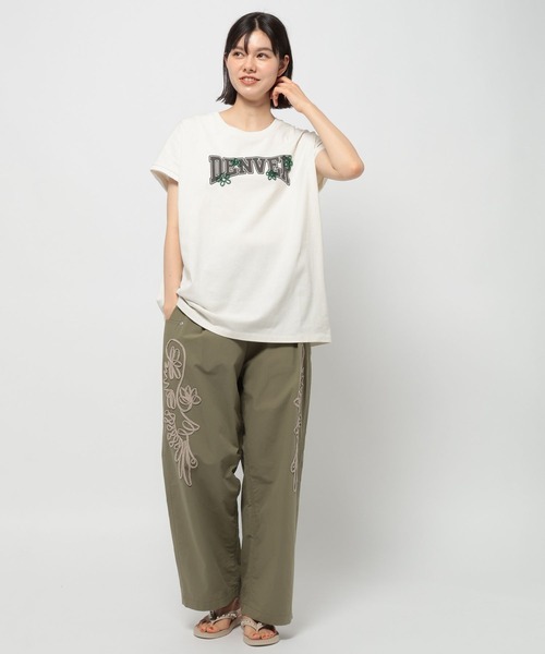 niko and...(ニコアンド)の「アソートフレンチTシャツ(Tシャツ/カットソー・レディース・チャコール/ネイビー/ピンク/オフホワイト・MEDIUM/LARGE)」の11枚目の写真