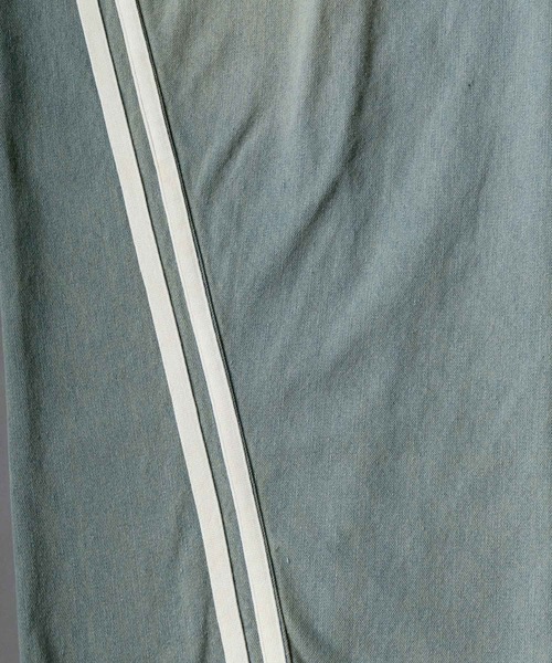 SITRY(シトリー)の「Side Line Curve Silhouette Denim Pants/サイドライン カーブデニムパンツ ワイドデニムパンツ(デニムパンツ・メンズ・サックスブルー/ブラック/ブルー・M/L)」の11枚目の写真