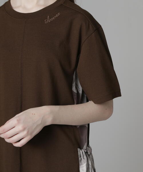 AVIREX(アヴィレックス)の「PLEATED CAMO MIX GATHER POCKET ONE PIECE/プリーツカモミックスギャザーポケットワンピース(ワンピース・レディース・ブラック/オリーブ系/ブラウン・F)」の16枚目の写真