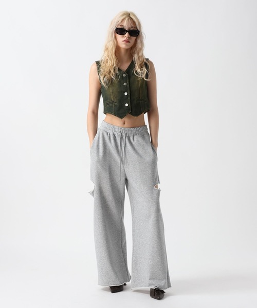 FOREVER 21（フォーエバー トゥエンティーワン）の「【2025SS】デニムコンパクトジレ（ベスト・レディース・ブルー系その他4・FREE）」の5枚目の写真