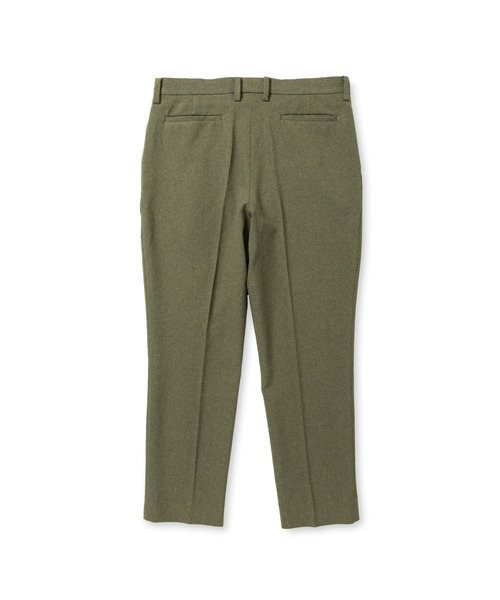 CALEE（キャリー）の「VINTAGE TYPE TROPICAL CLOTH SLACKS（スラックス・メンズ・オリーブ/ブラック・LARGE/MEDIUM/X-LARGE）」の4枚目の写真