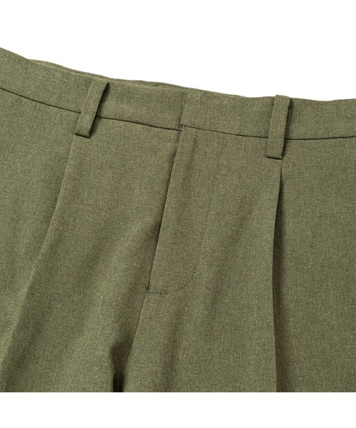 CALEE（キャリー）の「VINTAGE TYPE TROPICAL CLOTH SLACKS（スラックス・メンズ・オリーブ/ブラック・LARGE/MEDIUM/X-LARGE）」の5枚目の写真
