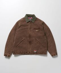 BEN DAVIS(xfCrX)́yBEN DAVISixfCrXjzZIP FRONT TRUCKER JACKET / WPbg Wbv Z  H(̑AE^[)
