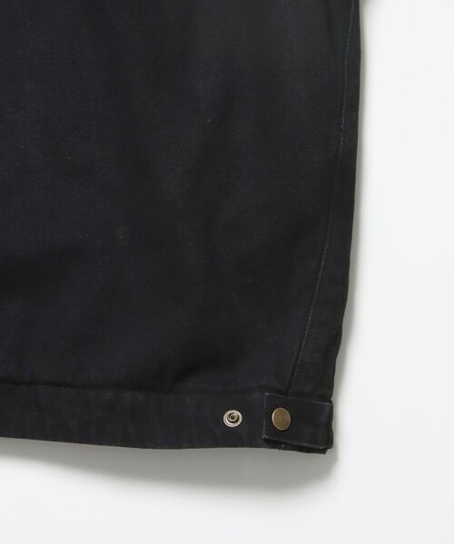 BEN DAVIS（ベンデイビス）の「【BEN DAVIS（ベンデイビス）】ZIP FRONT TRUCKER JACKET / ジャケット ジップ 短丈 中綿 加工（その他アウター・メンズ・ブラック/その他1/ブラウン・MEDIUM/LARGE/X-LARGE）」の12枚目の写真