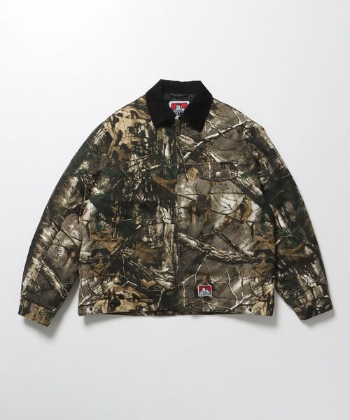 セール】【BEN DAVIS（ベンデイビス）】ZIP FRONT TRUCKER JACKET