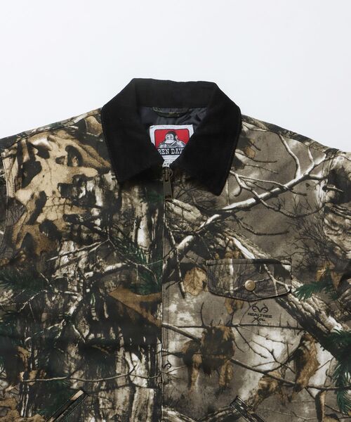 BEN DAVIS（ベンデイビス）の「【BEN DAVIS（ベンデイビス）】ZIP FRONT TRUCKER JACKET / ジャケット ジップ 短丈 中綿 加工（その他アウター・メンズ・ブラック/その他1/ブラウン・MEDIUM/LARGE/X-LARGE）」の21枚目の写真