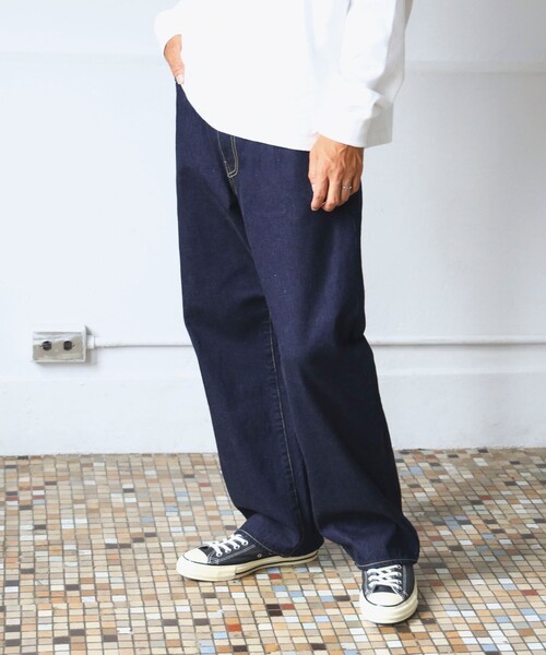 B:MING by BEAMS（ビーミングバイビームス）の「SIMPLE YET / セルビッチ 5ポケット デニム（デニムパンツ・メンズ・インディゴブルー・S/M/L/XL）」の5枚目の写真