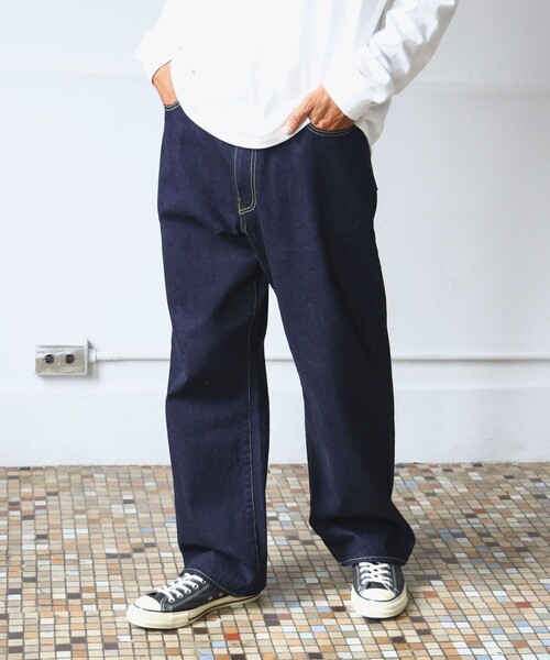 B:MING by BEAMS（ビーミングバイビームス）の「SIMPLE YET / セルビッチ 5ポケット デニム（デニムパンツ・メンズ・インディゴブルー・S/M/L/XL）」の6枚目の写真