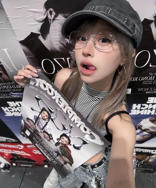 Ressaca（レサーカ）の「スタッズ付きデニムワークキャップ（キャップ・レディース・ブルー/ブラック・FREE）」の7枚目の写真