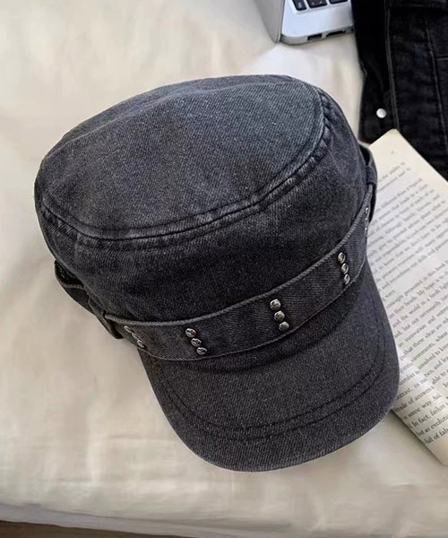Ressaca（レサーカ）の「スタッズ付きデニムワークキャップ（キャップ・レディース・ブルー/ブラック・FREE）」の19枚目の写真