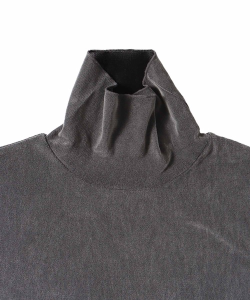 DRESSLAVE(ドレスレイブ)の「nylon tulle flocky turtleneck pull(ナイロンチュールフロッキータートルネックプルオーバー)(Tシャツ/カットソー・レディース・グレー/ホワイト・38)」の15枚目の写真