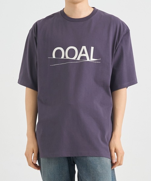 nanamica（ナナミカ）の「【nanamica / ナナミカ】OOAL Graphic Tee（Tシャツ/カットソー・メンズ・ダークグレー/アイボリー・S/M/L）」の2枚目の写真