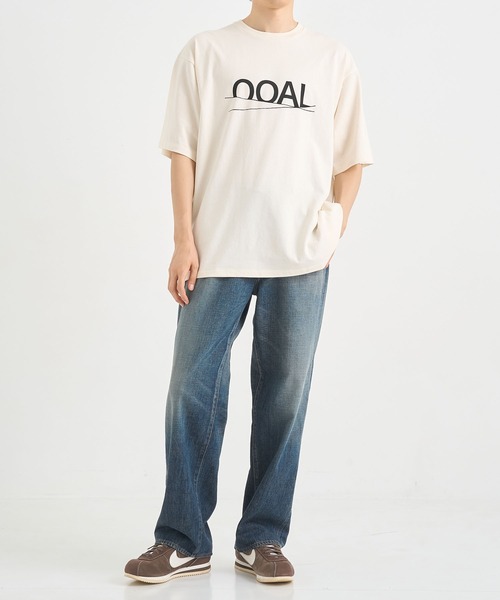 nanamica（ナナミカ）の「【nanamica / ナナミカ】OOAL Graphic Tee（Tシャツ/カットソー・メンズ・ダークグレー/アイボリー・S/M/L）」の3枚目の写真