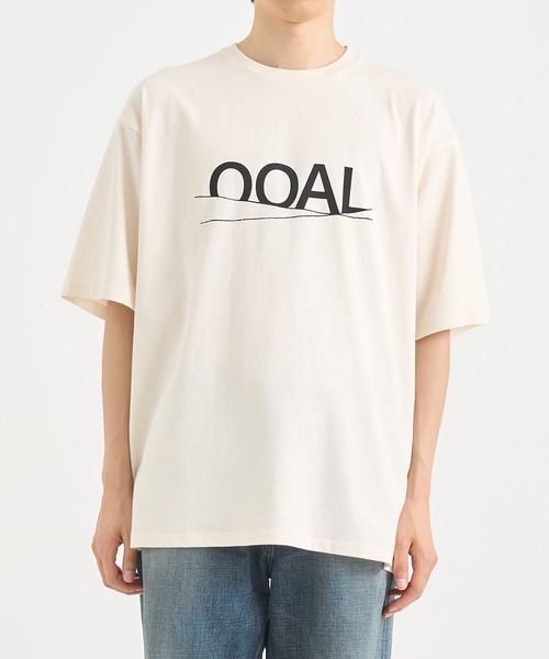 nanamica（ナナミカ）の「【nanamica / ナナミカ】OOAL Graphic Tee（Tシャツ/カットソー・メンズ・ダークグレー/アイボリー・S/M/L）」の4枚目の写真