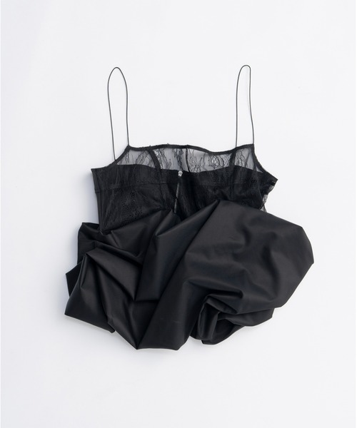 PRANK PROJECT(プランクプロジェクト)の「ボリュームヘムキャミソール / Volume Hem Camisole(キャミソール・レディース・ブラック/ベージュ・FREE)」の10枚目の写真