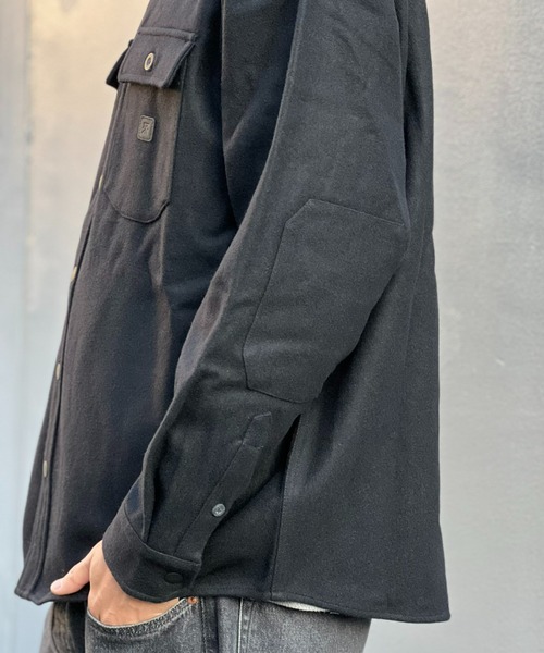 ROARK REVIVAL（ロアークリバイバル）の「【ROARK】 NORDSMAN WOOL（シャツ/ブラウス・メンズ・ブラック・MEDIUM/X-LARGE/LARGE）」の3枚目の写真
