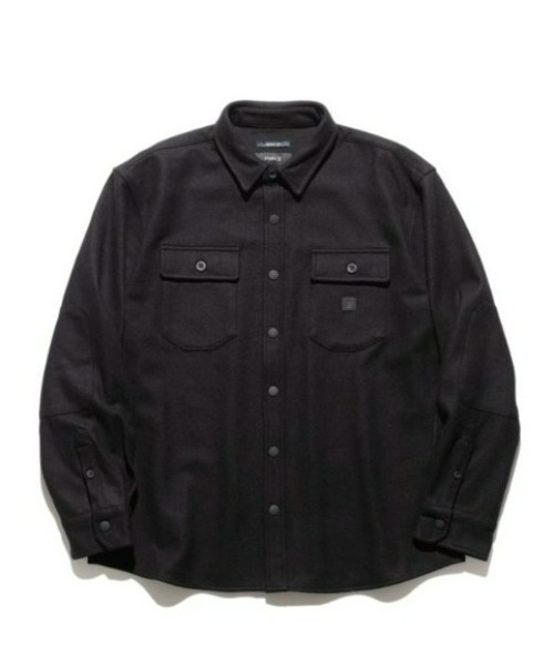 ROARK REVIVAL（ロアークリバイバル）の「【ROARK】 NORDSMAN WOOL（シャツ/ブラウス・メンズ・ブラック・MEDIUM/X-LARGE/LARGE）」の4枚目の写真