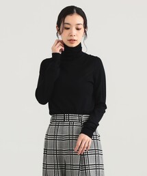 BEAMS ハイネックセーター ダークグリーン 13150137126_C_2.jpg