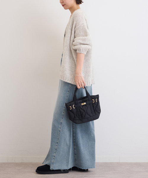 JOURNAL STANDARD relume（ジャーナルスタンダード　レリューム）の「《追加3》9oz C/R ジョイントデニムスカート（デニムスカート・レディース・ブルー・36/38）」の3枚目の写真