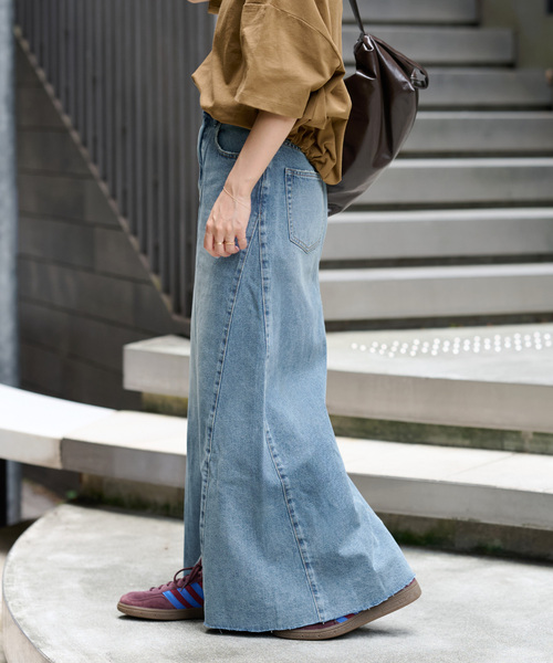 JOURNAL STANDARD relume（ジャーナルスタンダード　レリューム）の「《追加3》9oz C/R ジョイントデニムスカート（デニムスカート・レディース・ブルー・36/38）」の18枚目の写真