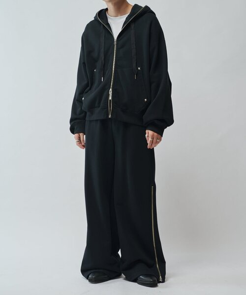 Lui's（ルイス）の「【SURJENT】 サイドジップ スタッズスウェットパンツ（スウェットパンツ・メンズ・ライトグレー/ブラック・2/1）」の21枚目の写真